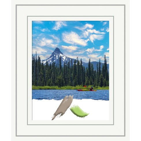 Amanti Art Craftsman White Wood Picture Frame - image 1 of 4