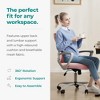 CAVINAS Office Chair with Adjustable Foot Ring,Adjustable Height Desk Chair for Adult,Student - 2 of 4