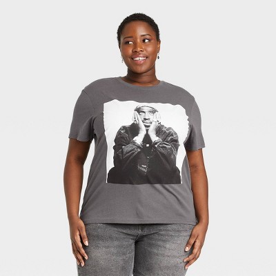 tupac t shirt dress plus size