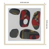 Amanti Art Painted Stones II by Erin McGee Ferrell Wood Framed Wall Art Print - 4 of 4