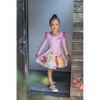 Disney Princess Skater Dress Toddler Girl Ruffle Long Sleeve Winter Fall Clothes School Outfit Birthday Party Gift - 2 of 4