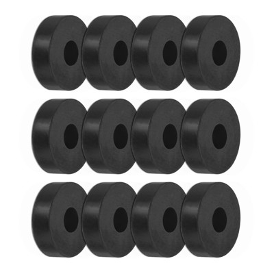 Unique Bargains Mechanical Anti-Vibration Durable Multipurpose Rubber Isolation Washers Black