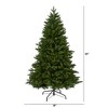 Nearly Natural 5-ft New Hampshire Fir Artificial Christmas Tree with 150 LED Lights - 2 of 4