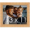 PosterPalooza | 13x11 Modern Bamboo Picture Frame, UV Acrylic, 5 Finishes - 2 of 4