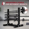 Gulches Bulgarian Split Squat Rack, Single Leg Squat Roller, Single Leg Squat Rack, Freestanding Machine Leg Curler for Lower Body Training - 3 of 4