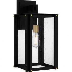 Quoizel Lighting Robbins 1 - Light Sconce in  Matte Black - 1 of 1