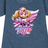 - Paw Patrol - Skye Lightning Graphic Short Sleeve Fleece Dress - 2 of 4
