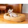Armarkat Round Pet Bed and Mat, ultra-soft Dog Bed, Brown, Multiple Size Selection - 2 of 4