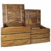 vidaXL Storage Crate Set 2 Pieces Solid Reclaimed Wood - 2 of 4