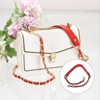 Unique Bargains Metal Corrosion-Resistant PU Leather Purse Flat Chain Strap 2 Pcs - 3 of 3