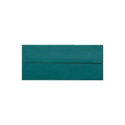 JAM Paper #10 Business Envelopes 4.125 x 9.5 Teal 63924024I