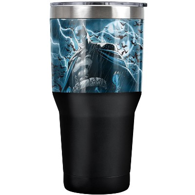 Batman Stormy Knight Steel Tumbler 30oz Coffee Travel Mug