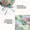 ARTPLAN Seat/Back Outdoor Chair Cushion,Set of 4 Patio Chair Cushion with Tie,Tufted Replacement for Patio Furniture,40x20x4 Inches,4 Count - 3 of 4