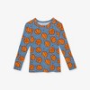 Juniors Slam Dunk Classic Pajama Set - Posh Peanut - 4 of 4