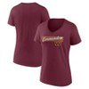 NFL Washington Commanders Women's Short Sleeve V-Neck T-Shirt - 3 of 3