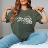 S.W.Smiley Create Freely Live Boldly - Women's Garment Dyed Graphic T-Shirt - 3 of 4