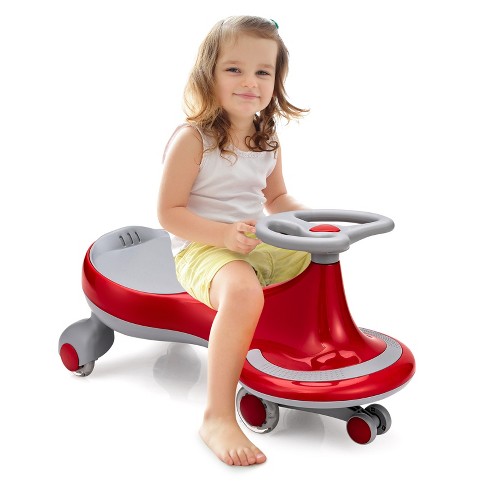 Infans Wiggle Car Ride on Toy W Flashing Wheels For Toddlers Kids Red Target