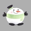 The Lakeside Collection Holiday Friends Pillow - Stuffed Accent Throw for Christmas - 4 of 4