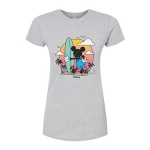 Women's - Disney - Mickey & Friends Fitted Graphic T-Shirt - 1 of 3