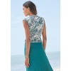 Women's Sleeveless Wrap Look Top - LASCANA - 2 of 4