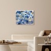 Art Remedy Gold over Blue Blue Abstract Wall Art Unframed - 2 of 4
