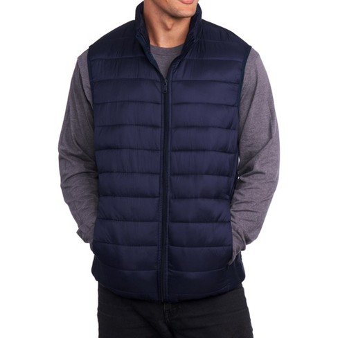 Mens thin puffer on sale vest