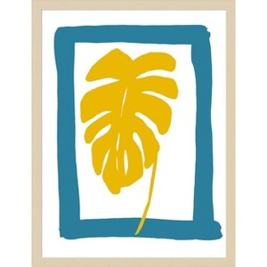 Amanti Art The New Oasis 4 by Bronwyn Baker Wood Framed Wall Art Print - 1 of 4
