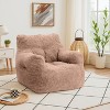 Hooseng Bean Bag Chair, Bean Bag Sofa Chair with Armrests, Fluffy and Lazy Sofa with backrest, Comfy Cozy BeanBag Chairs - 3 of 4