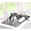 Prepara Drydock Deluxe 2-in-1 Kitchen Towel & Drying Mat with Stemware Dryer, Antibacterial, High Absorbency Cleaning Essential (14" x 21") - 2 of 4