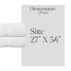 Home Weavers Elegance Essentials 550GSM 100% Cotton Zero Twist Super Absorbent Bath Towel Set - 2 of 4