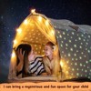Infans Kids Bed Tent Children Bed Canopy w/Glow in the dark Fabric Washable Flannel - 4 of 4