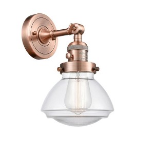 Olean - 1 Light Wall Sconce In Industrial Style-7.75 Inches Tall and 6.75 Inches Wide - 1 of 1