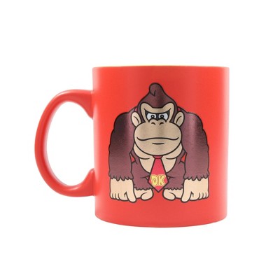 Just Funky Donkey Kong Foil Print 20oz Coffee Mug