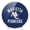 Marietta College Pioneers Logo Acrylic Cake Topper Party Decoration for Wedding Anniversary Birthday Graduation - 3 of 4