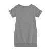 - MTV - Explore With Us Graphic Short Sleeve Fleece Dress - 2 of 3