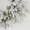 Christmas Dandan Flocked Pine Wreath - image 3 of 4