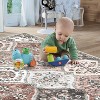 Washable Rugs Vintage Oriental Area Rug Indoor Floor Carpet Non Slip Non Shedding Rug for Bedroom Living Room - 3 of 4
