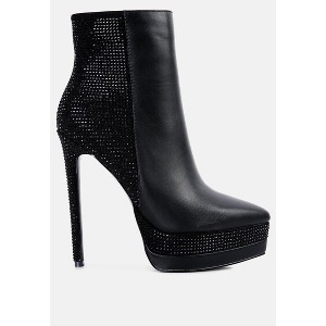 Encanto High Heeled Ankle Boots Women - 1 of 4