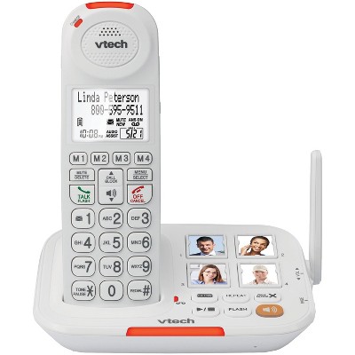 VTech Amplified Cordless Answering System with Big Buttons & Display