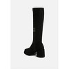 Morpin Stretch Suede Calf Boots Women - 3 of 4