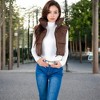 Anna-Kaci Women's Zip-Up Puff Vest Jacket with Cozy Design and Warmth - 2 of 4