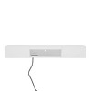 MOEPISY Floating TV Stand Wall Mounted, 63inch Modern TV Stand,Floating TV Cabinet Entertainment Center for 55 60 65 Inch TV, White - 4 of 4