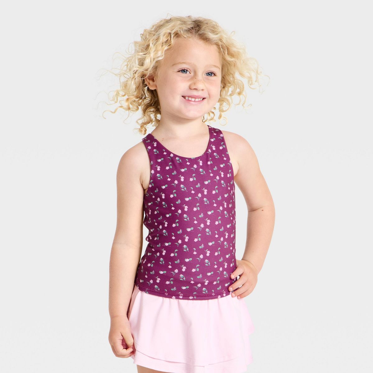 Toddler Girls' Active Tank Top - All In Motion™