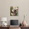 Art Remedy Panda Tropical Bathroom Tropical Bathroom Wall Art Framed - 2 of 4
