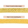 Sewing Sequin Trim 1.2 Inch 6 Row, 25 Yards Glitter Sequin Strip Ribbon Metallic Stretch Bling Fabric DIY Craft Decoration - 4 of 4