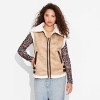 Women's Faux Shearling Vest - Wild Fable™ Tan - 2 of 3