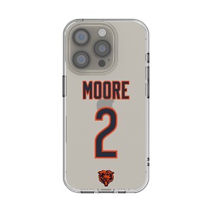 NFL Chicago Bears Players Game Tactic Clear Cell Phone Case for Apple iPhone - 1 of 4