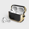 Vena Two Tone Heavy Duty Case for Apple AirPods Pro 2 Case, Protective Cover Compatible with Magsafe AirPods Pro Gen 2 2nd Generation, Black / Gold - 2 of 4