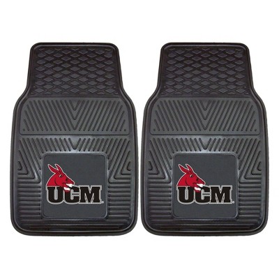 NCAA University of Central Missouri Vinyl Car Mat Set - 2pc