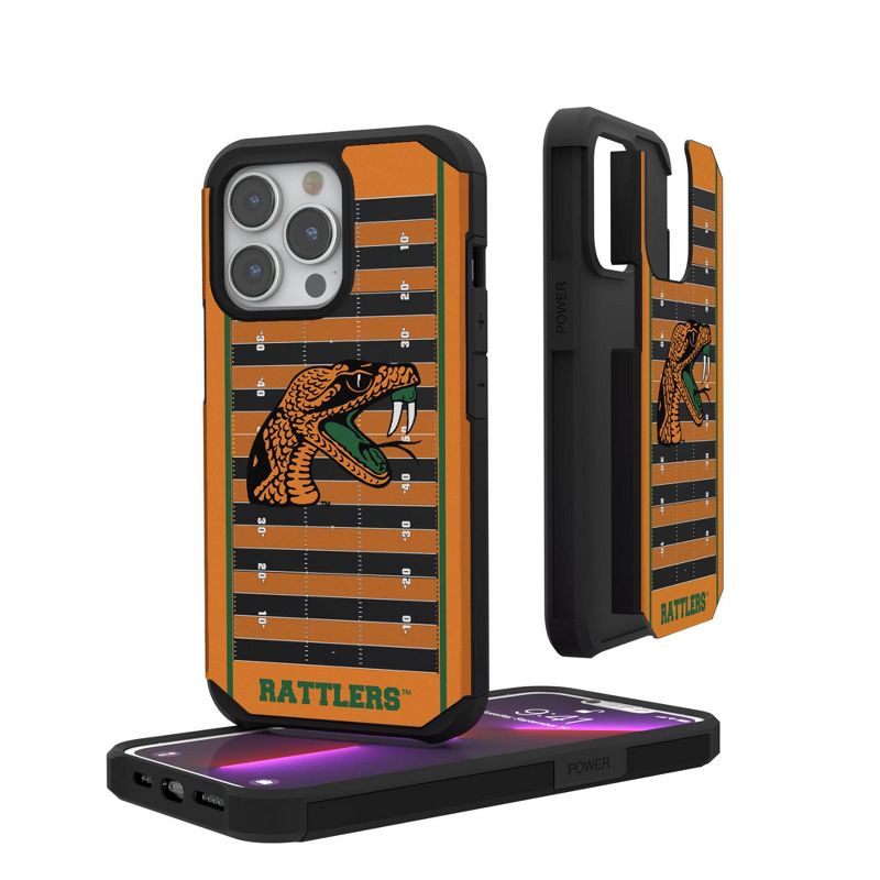 Keyscaper Florida A&M Rattlers Field Rugged Phone Case, 1 of 2